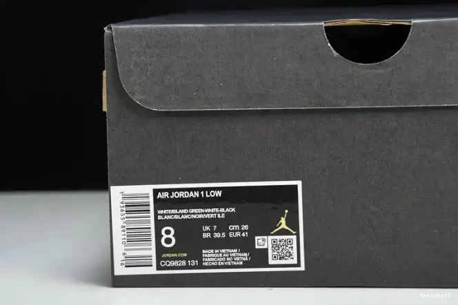 Cheap TBkick Jordan Island CQ9828-131 Air Green 1 Low 0428